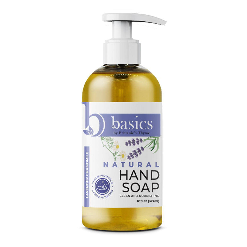 Brittanies Thyme Basics Lavender Chamomile Natural Hand Soap, 12 Oz